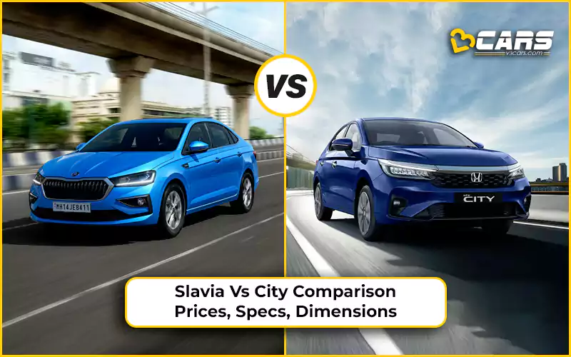 Skoda Slavia Vs Honda City