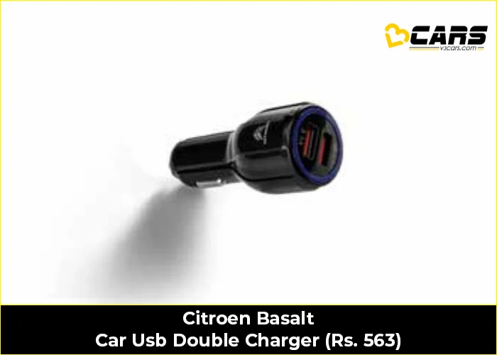 Citroen Basalt Car Usb Double Charger (Rs. 563)