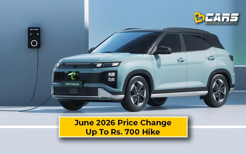 Hyundai Creta Electric June 2026 Price Hike