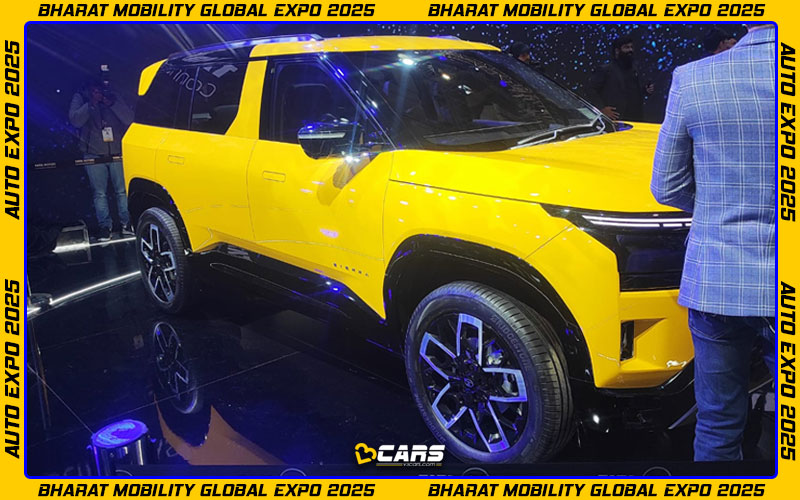 Auto expo 2025 tata sierra ice revealed in near production form