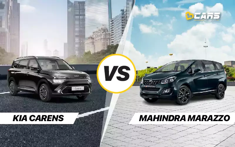 Kia Carens Vs Mahindra Marazzo Price, Engine Specs, Dimensions Comparison