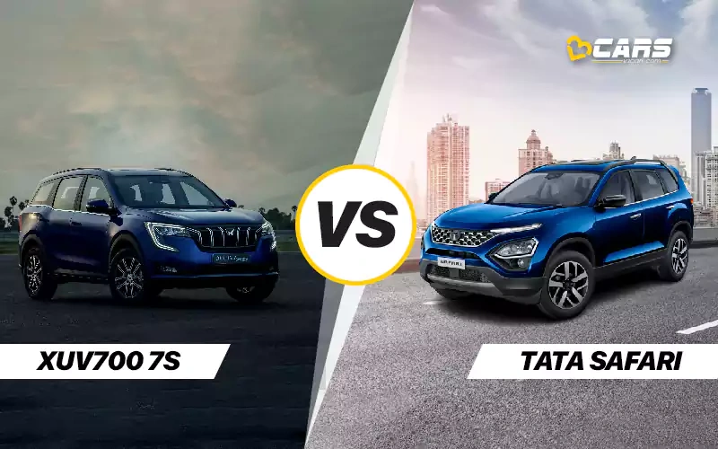 Mahindra XUV700 7-Seat Vs Tata Safari