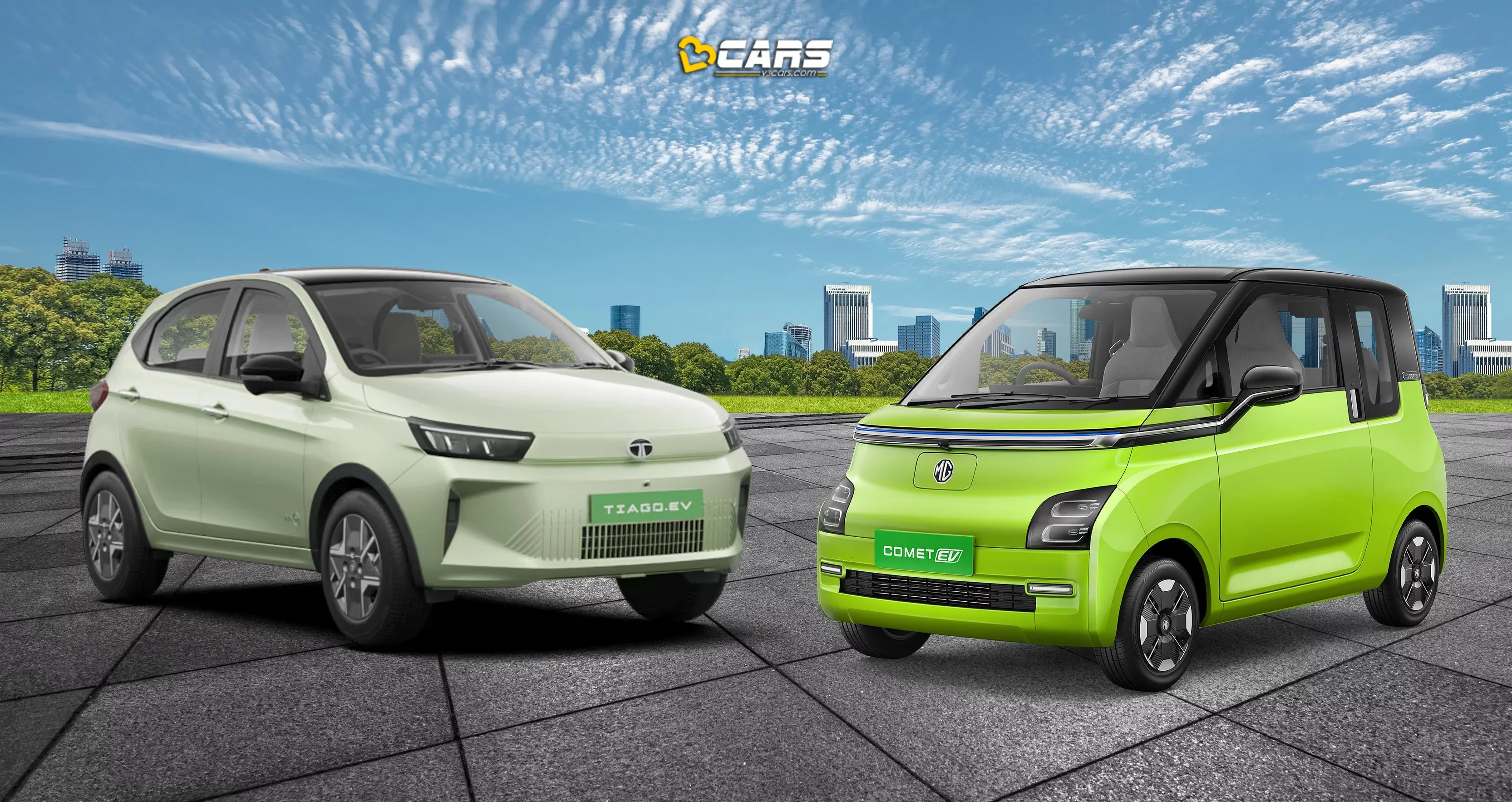 2026 Tata Tiago EV vs MG Comet