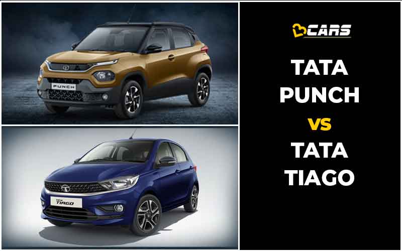 Tata Punch Vs Tata Tiago