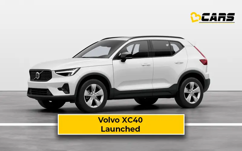 Volvo XC40 Launched in India at Rs. 43.30 Lakh