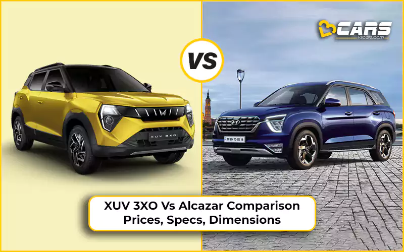 XUV 3XO Vs Alcazar