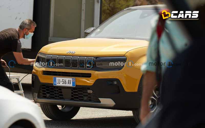 Jeep electric compact suv spied ahead of global debut