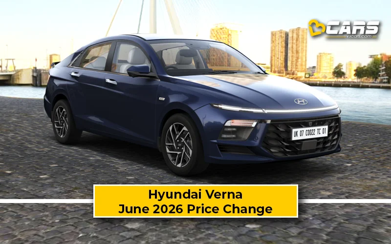 Scoop: New Hyundai Verna Prices Hiked; Petrol-CVT Dual-Tone Variant Introduced