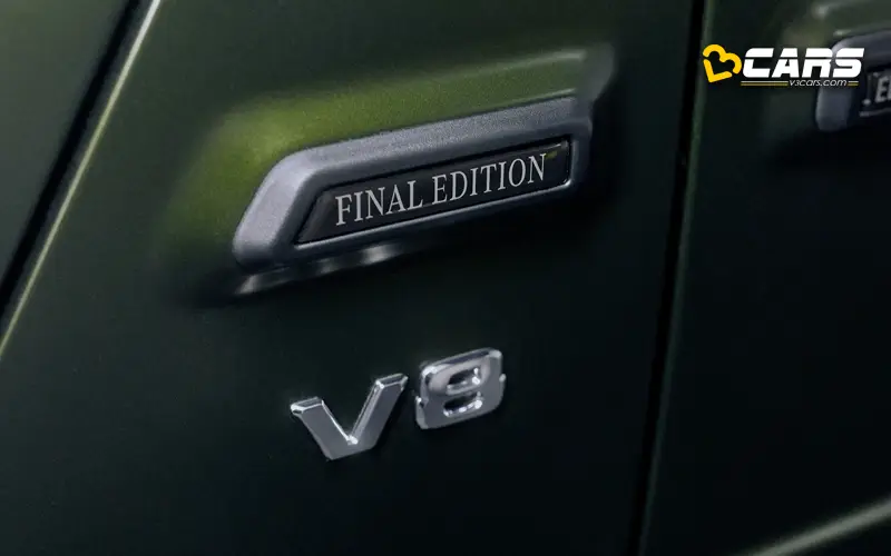 Mercedes benz g500 final edition revealed