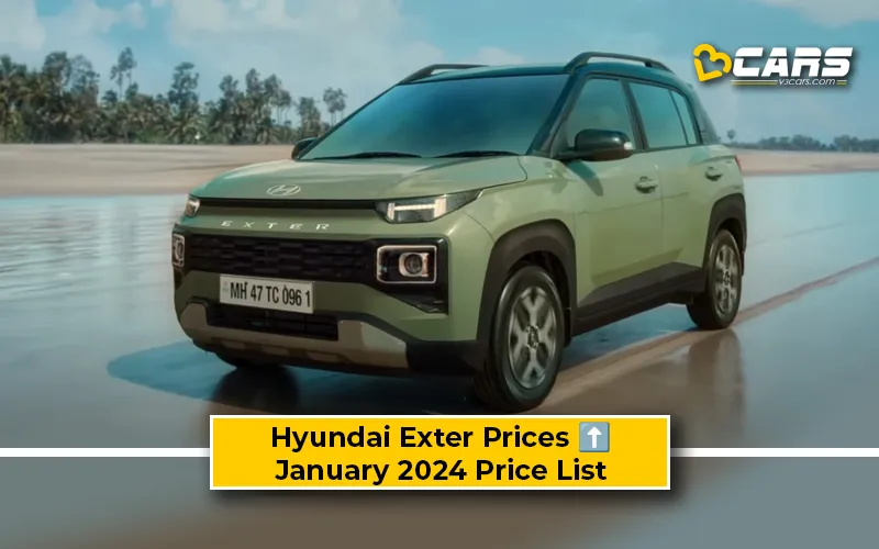 Hyundai Exter Prices Hiked