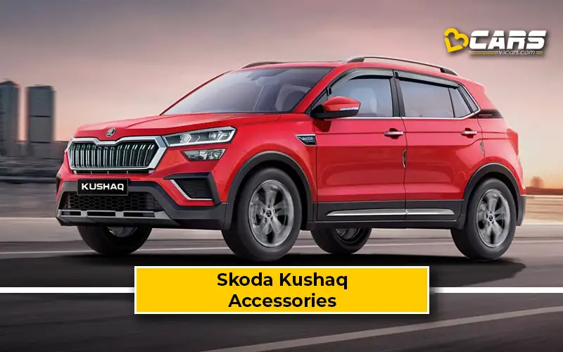 Græder Registrering skrubbe Skoda Kushaq Official Accessories 2023 With Price List