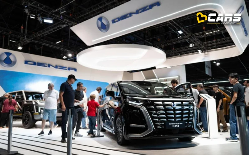 Denza D9 at São Paulo International Motor Show