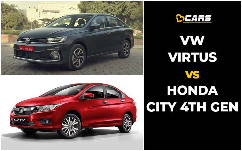 Volkswagen Virtus Vs Honda City 4th Gen