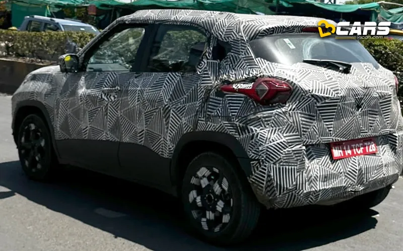 Tata punch facelift spotted ahead of 2025 launch