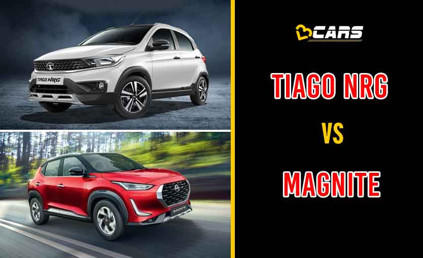 Tata Tiago NRG vs Nissan Magnite