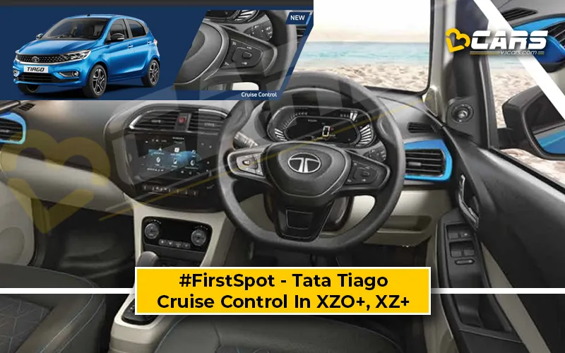 Tata Tiago, NRG Get Cruise Control