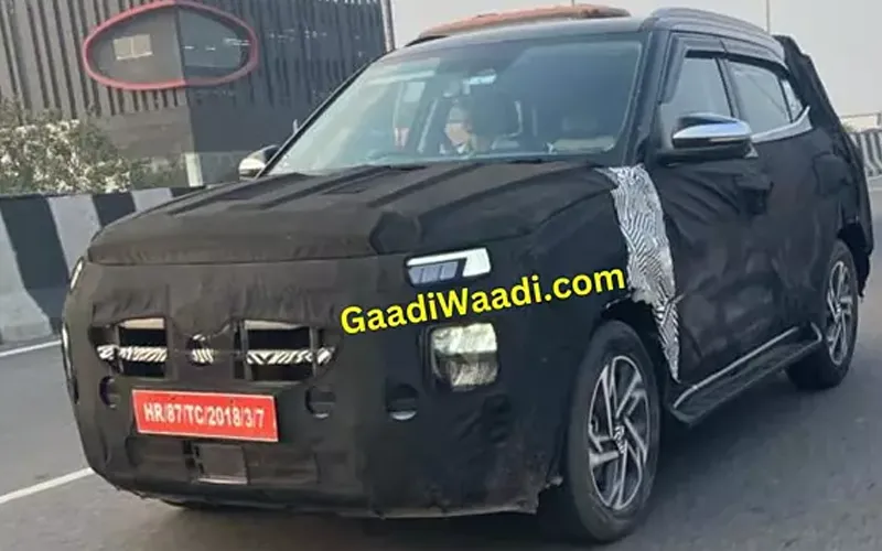 Hyundai creta facelift spotted again ahead of early 2024 launch