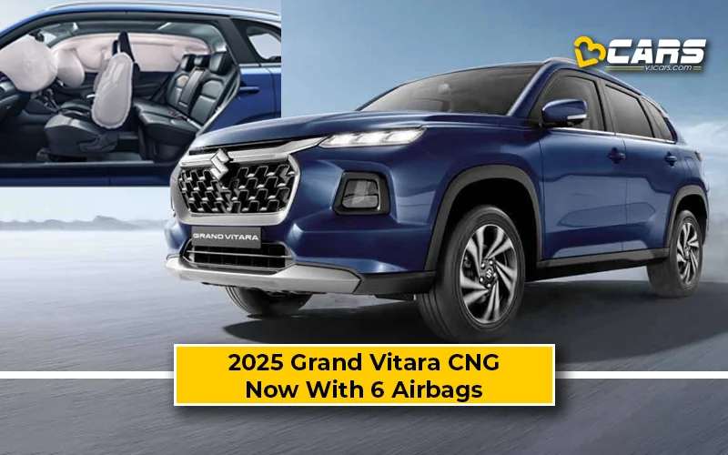 2025 Maruti Suzuki Grand Vitara CNG Launched With 6 Airbags & Premium Features