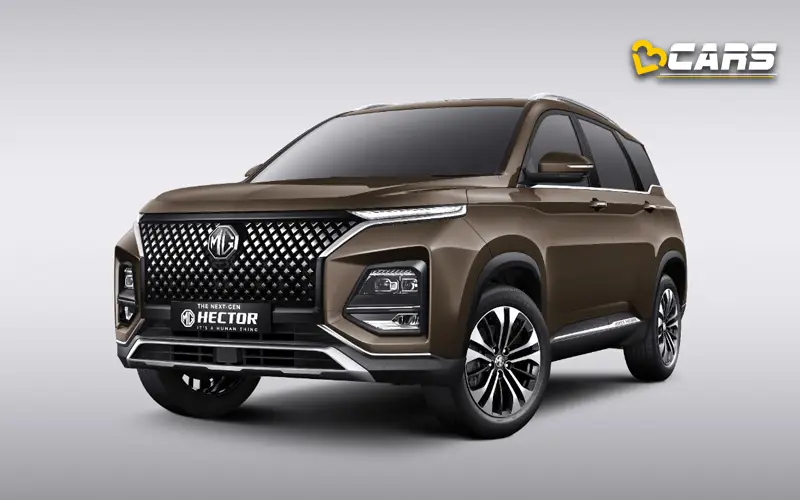 Exclusive 2023 mg hector facelift ground clearance