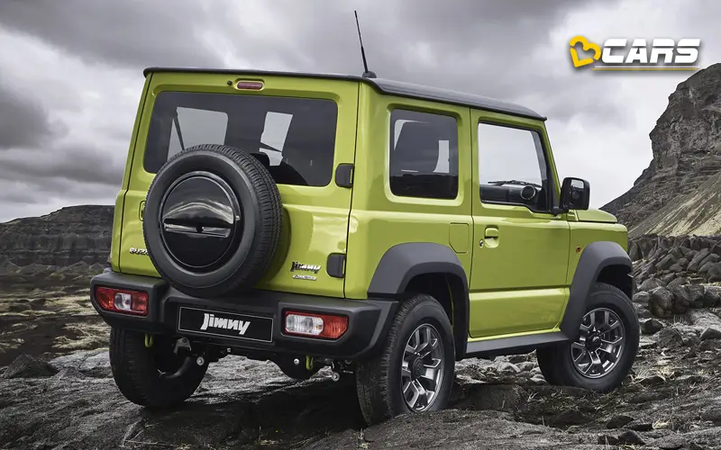 Maruti suzuki jimny 5 door vs 3 door dimension differences