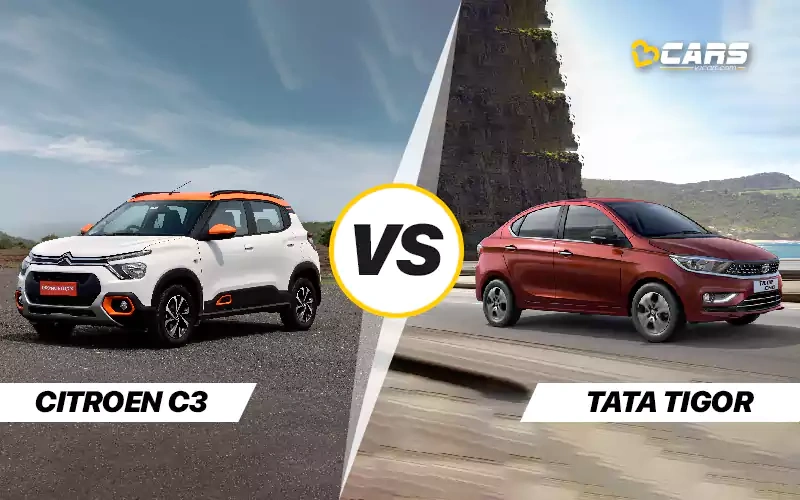 Citroen C3 Vs Tata Tigor Price, Engine Specs, Dimensions Comparison