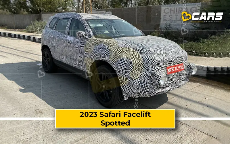 2023 Tata Safari Facelift