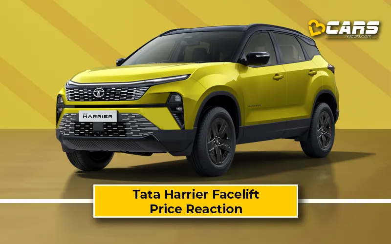 2023 Tata Harrier Price Reaction