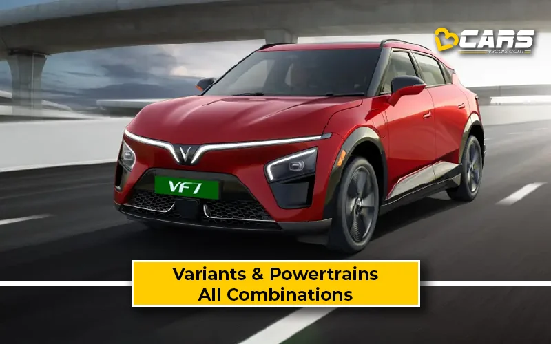 VinFast VF7 Variant-Wise Powertrain Options And Prices