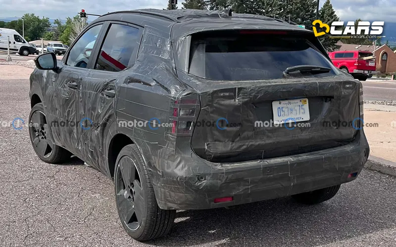 2024 nissan kicks spotted on test