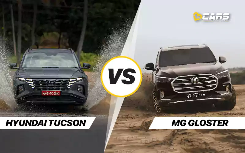 Hyundai Tucson Vs MG Gloster