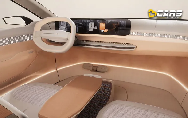 Kia ev4 electric sedan concept revealed india bound