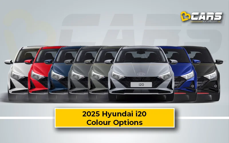 2025 Hyundai i20 — All Exterior Colour Options (Variant-Wise)