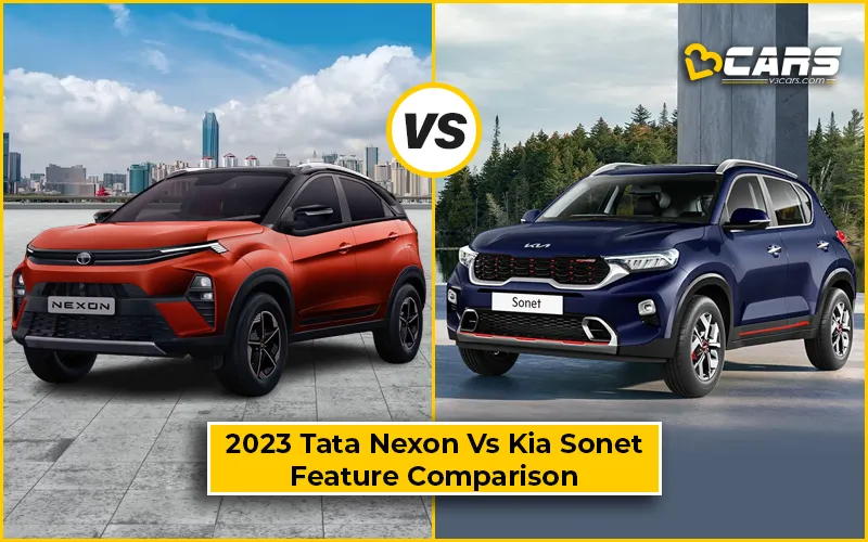 2023 Tata Nexon Vs Kia Sonet