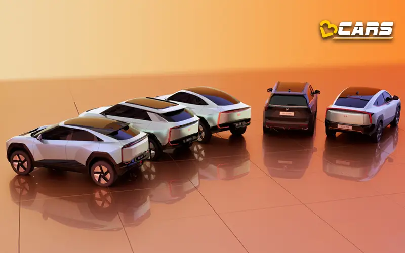 Mahindra born electric suv range india showcase on february 10
