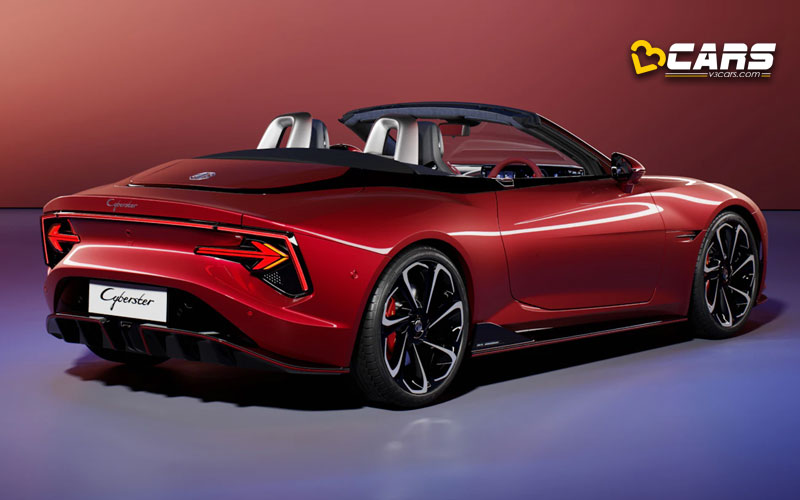 Mg cyberstar electric sportscar teased to debut in january 2025