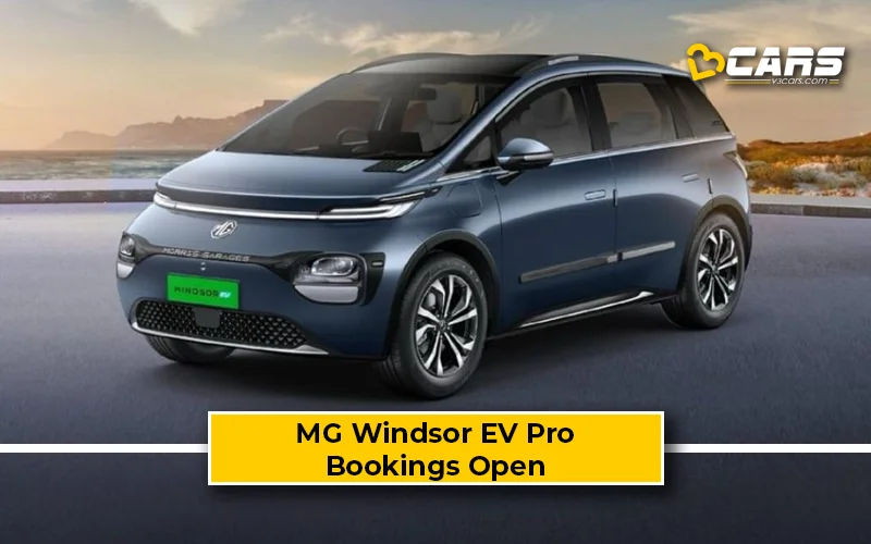 2025 MG Windsor EV Pro Bookings Open – First 8,000 Customers Get Special Price