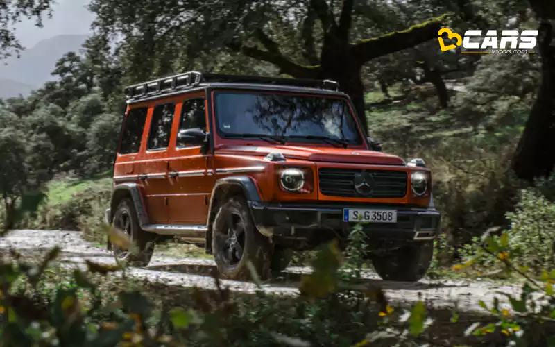 Mercedes-Benz G 400d Ground Clearance, Boot Space & Dimensions
