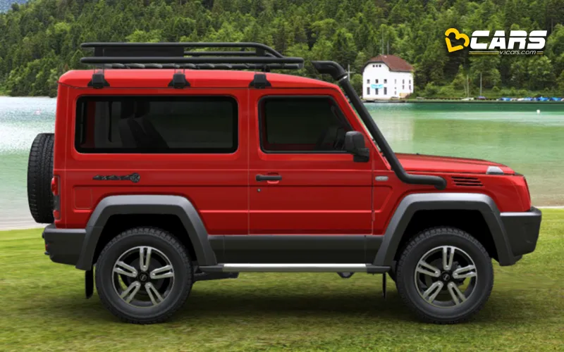 2024 force gurkha 3 door now under 4 metres long