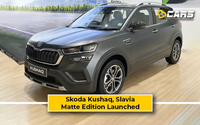 Skoda Slavia, Kushaq Get Matte Grey Colours