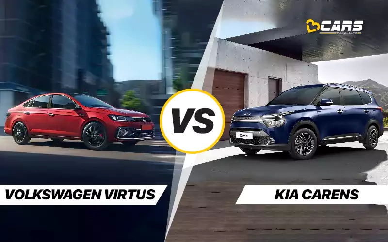 Volkswagen Virtus Vs Kia Carens