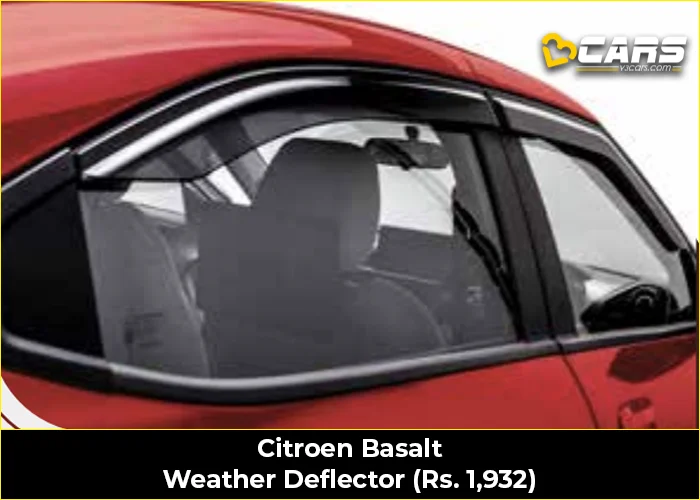 Citroen Basalt Weather Deflector (Rs. 1,932)