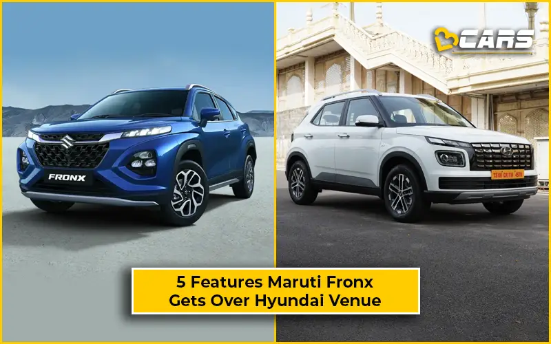 Features Maruti Suzuki Fronx Gets Over Hyundai Venue