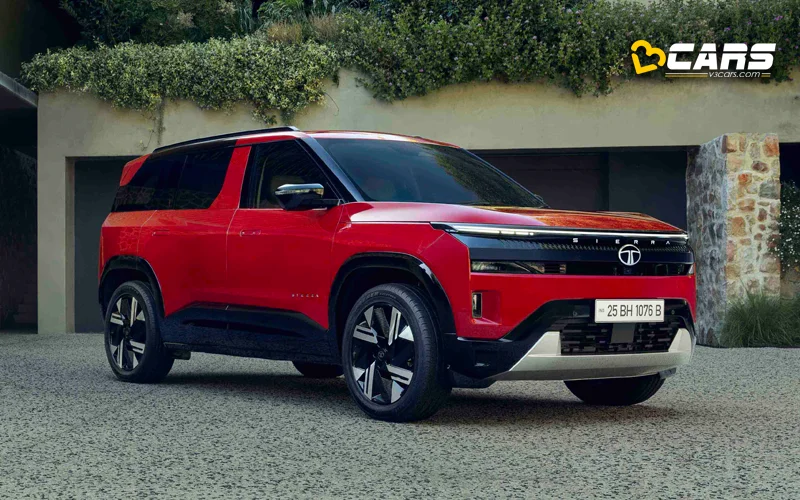 2025 Tata Sierra Front Exterior Design