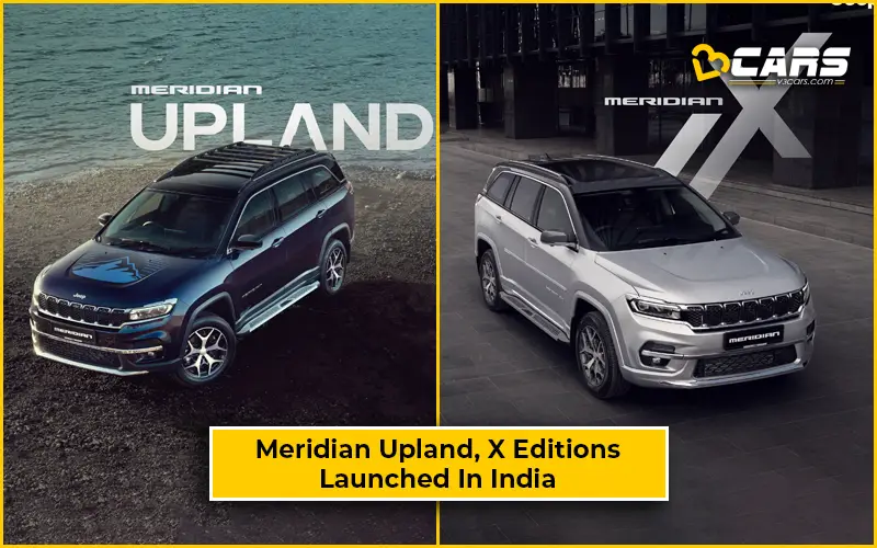 Jeep Meridian Upland And X Special Editions