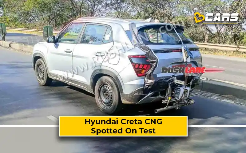 Hyundai Likely To Launch Creta CNG Soon — Test Car Spotted