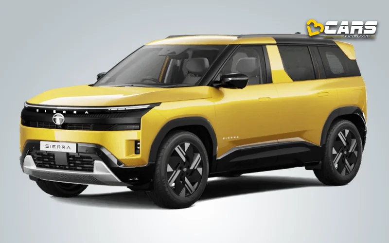 Tata Sierra Yellow Colour