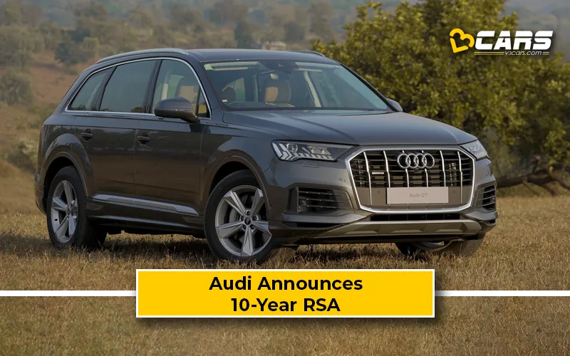 Audi India announces complimentary 10-year roadside assistance