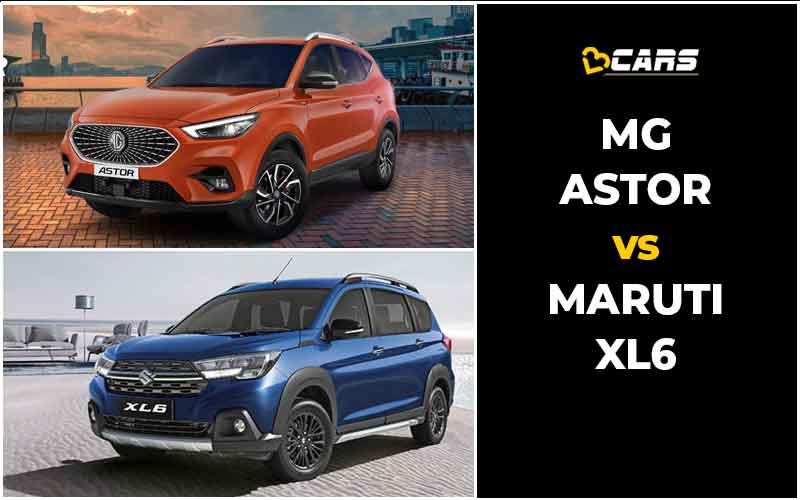 MG Astor Vs Maruti Suzuki XL6