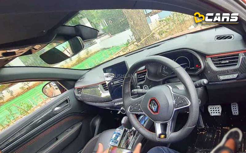 Renault arkana coupe suv spied again