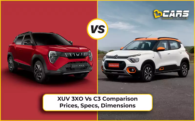 XUV 3XO Vs C3